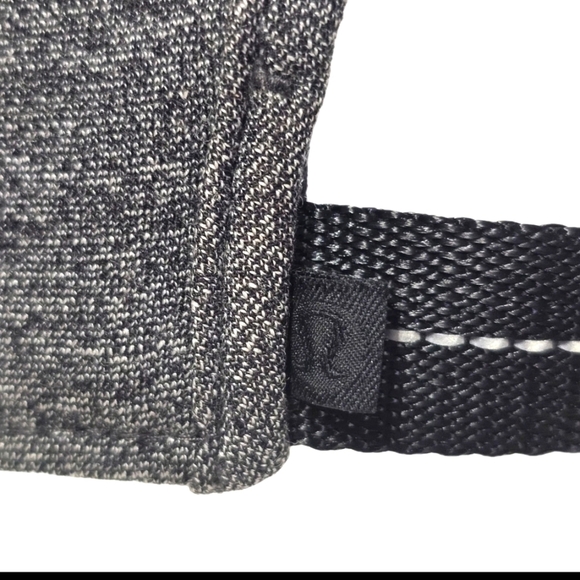 Lululemon One Size Strapback Gray Unisex Adjustable Sporty Baseball Cap Hat - Picture 8 of 11